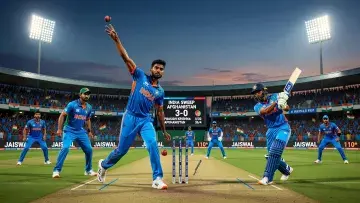 India Sweep Afghanistan 3-0 as Prasidh Krishna and Jaiswal Star at Chepauk