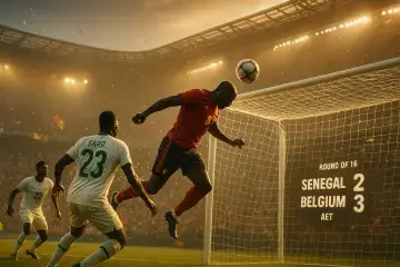 Belgium Rally From Two Down to Eliminate Senegal, Eye U.S. in Round of 16