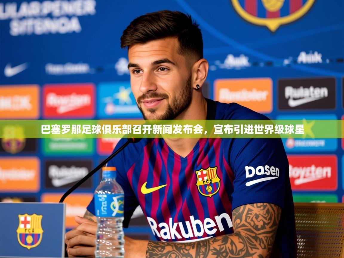 2025mk体育app巴塞罗那足球俱乐部召开新闻发布会，宣布引进世界级球星  第1张
